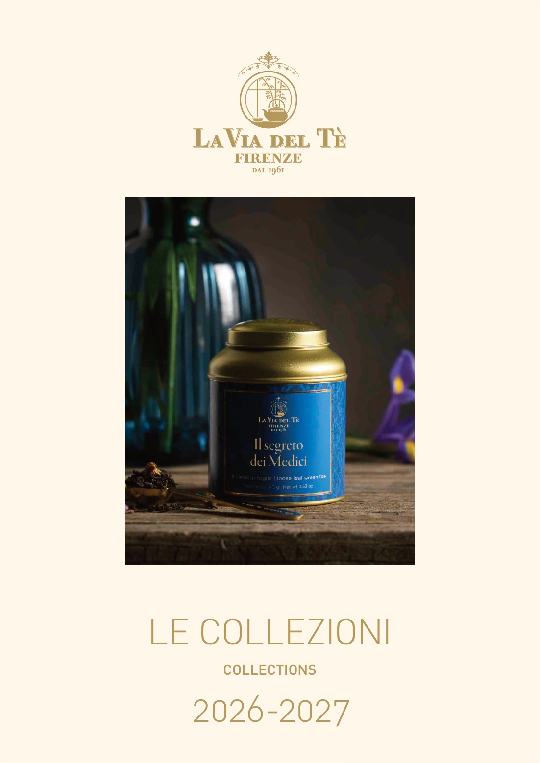 Copertina del catalogo Le Collezioni 2026–2027 di La Via del Tè