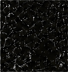 Quadrato nero materico
