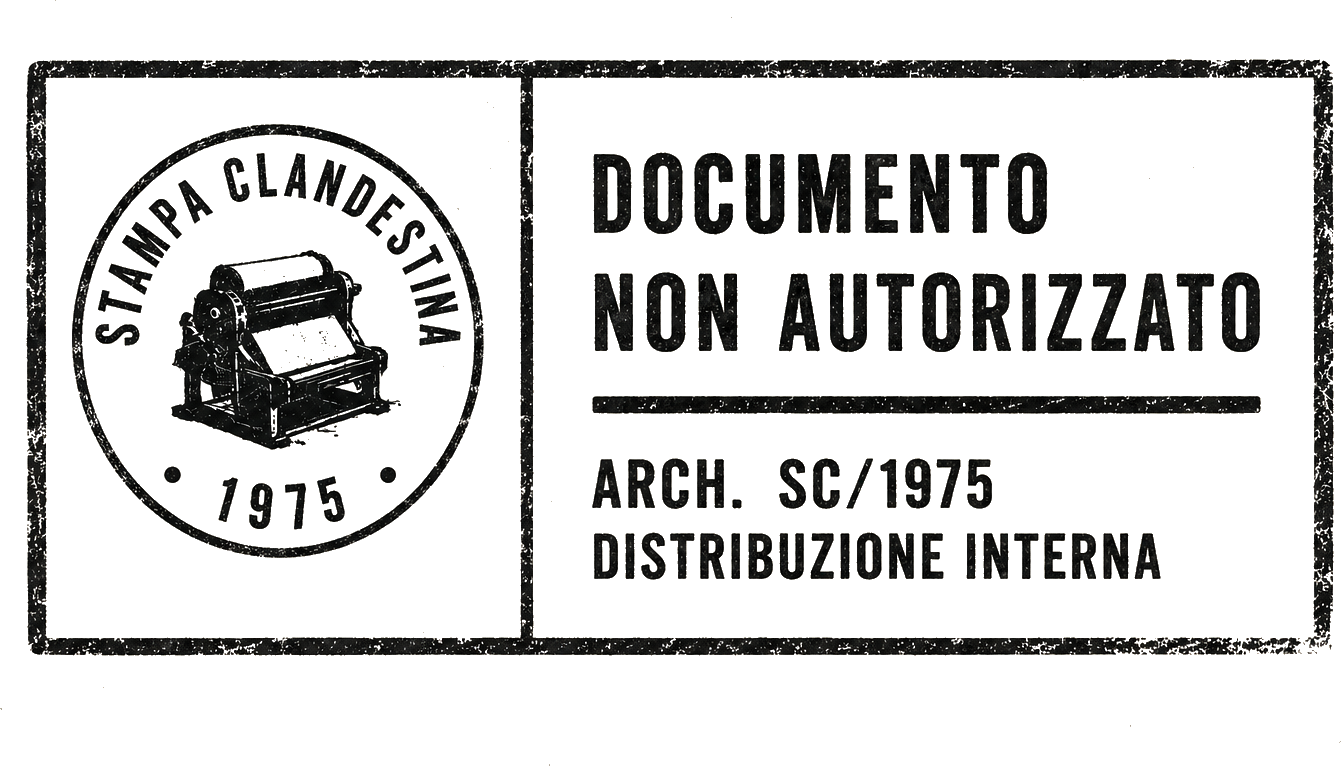 Timbro Documento non autorizzato